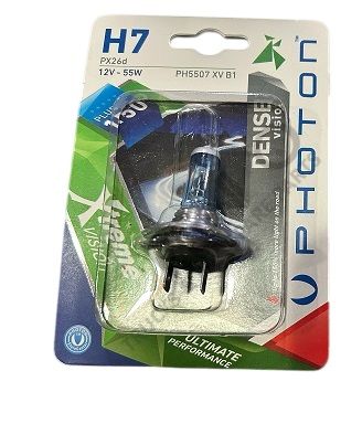 H7 12V 55W XTREME VISON AMPUL PH5507XVB1 PHOTON + %150.FAZL