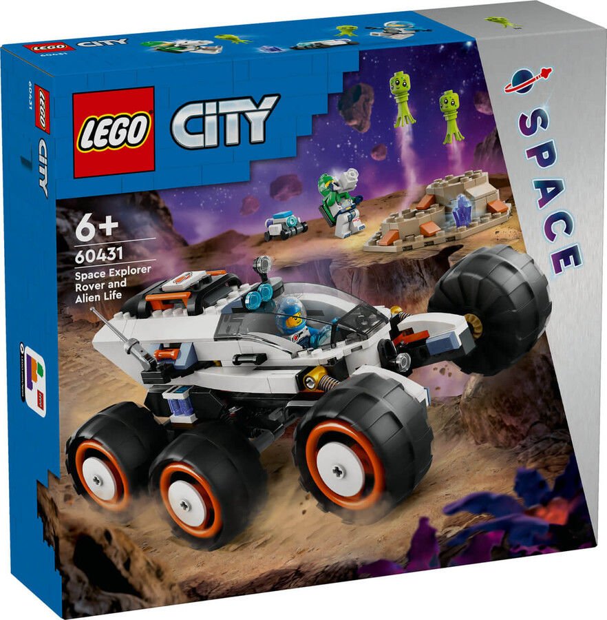 60431 LEGO® City Uzay Keşif Robotu ve Uzaylı Canlı