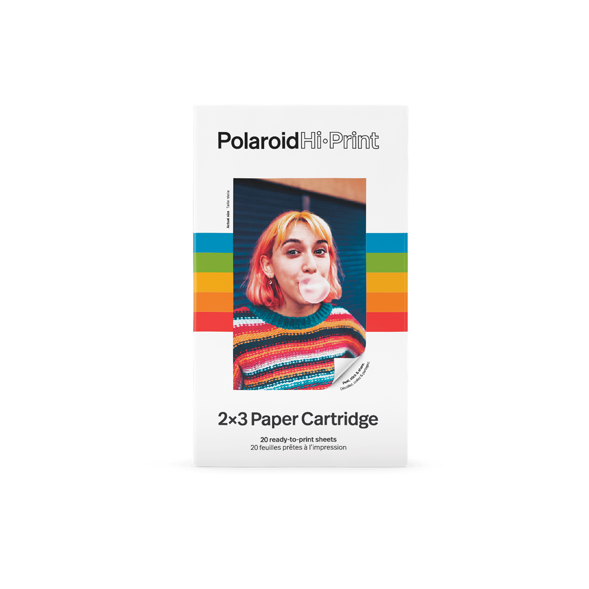 Polaroid Hi·Print 2×3 Paper Cartridge - 20 Sheets