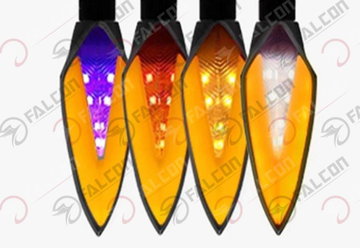 LED SİNYAL DAMLA MODEL (SARI)