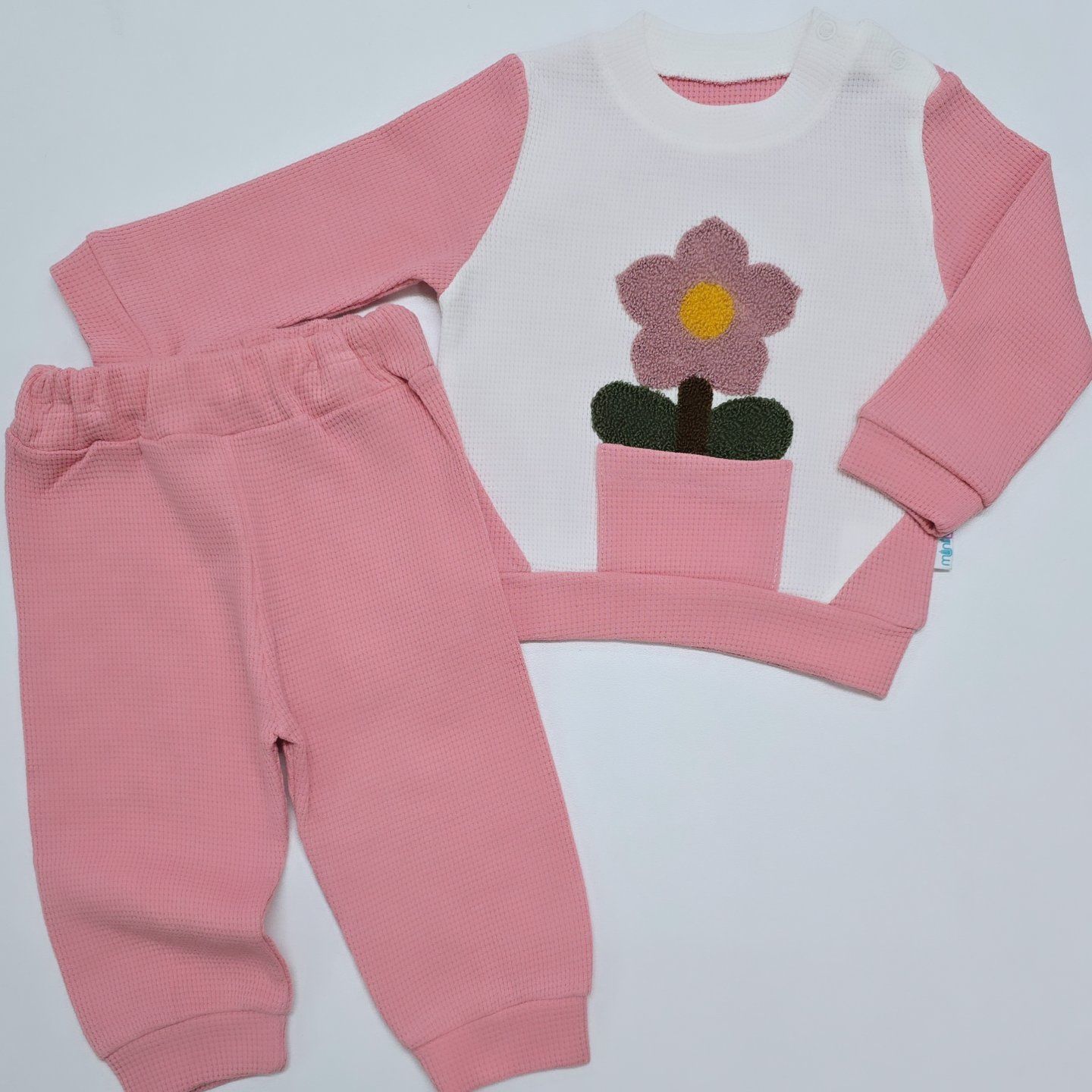 Minilay baby süzene papatyalı takım