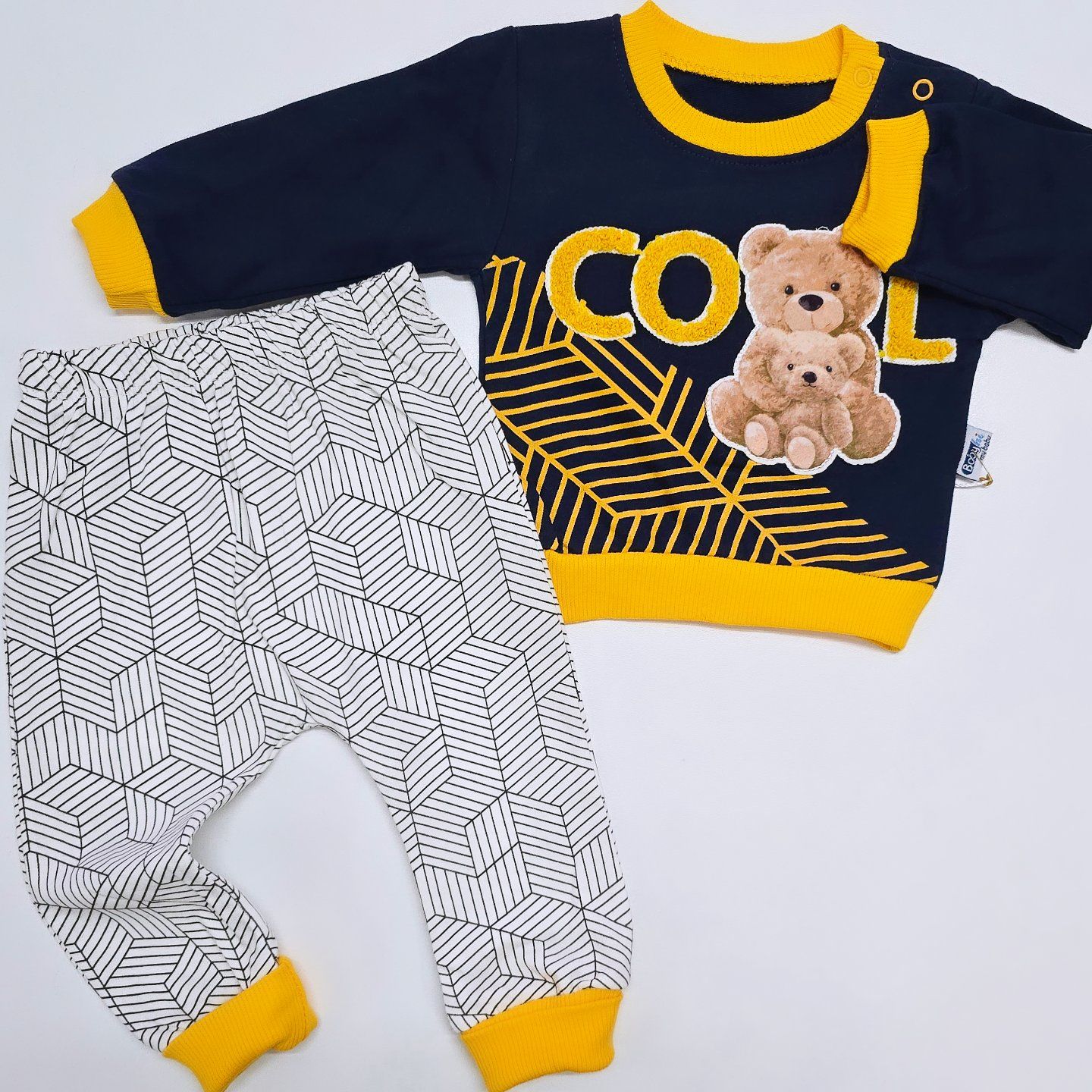 Baby hi cool süzeneli ayıcıklı takım