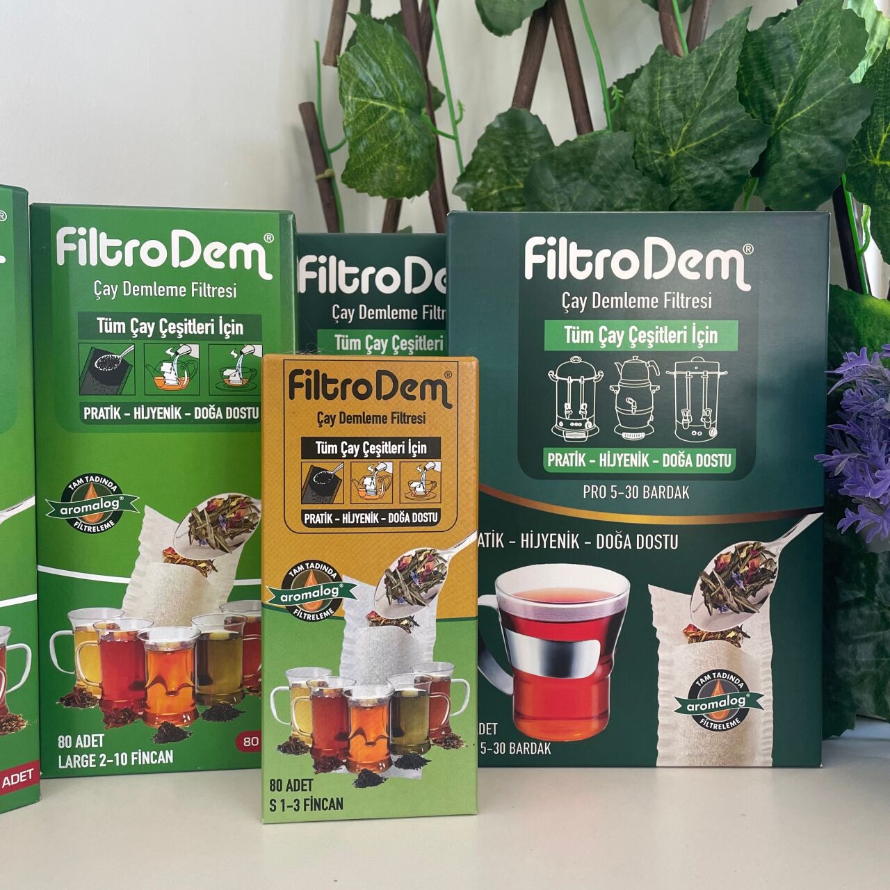 Çay tutkunları için FiltroDem Çay Demleme Filtreleri