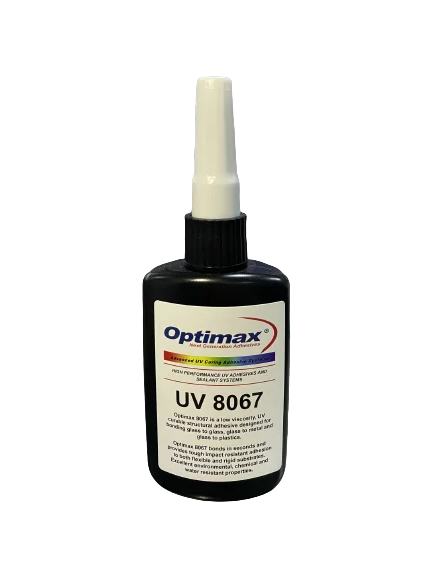 Optimax UV 8067 (Yüksek performanslı üretim UV yapıştırıcı)