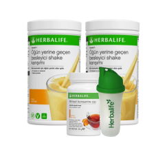 Herbalife Temel Set + Shaker Hediye (Aşağı Kilo Kontrol)