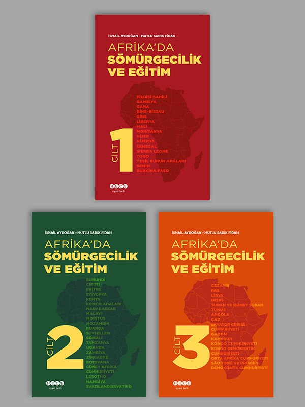 Afrika' da Sömürgecilik ve Eğitim 3 Cilt SET