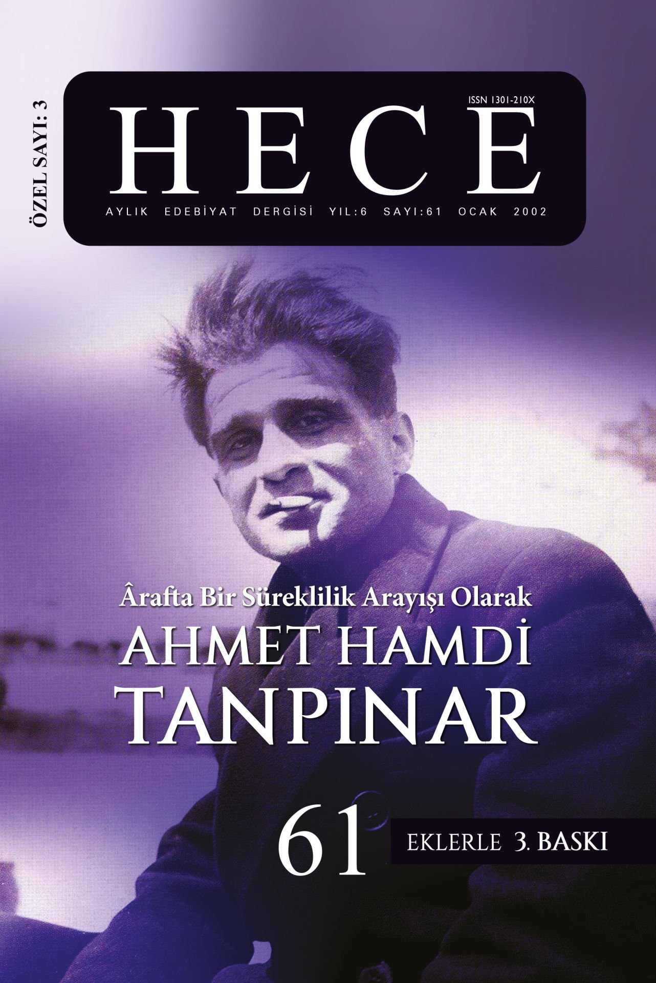 Ahmet Hamdi Tanpınar Özel Sayısı 61. Sayı Ocak 2002
