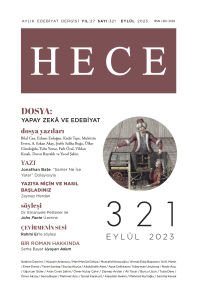 Hece Dergisi 321.Sayı Eylül 2023