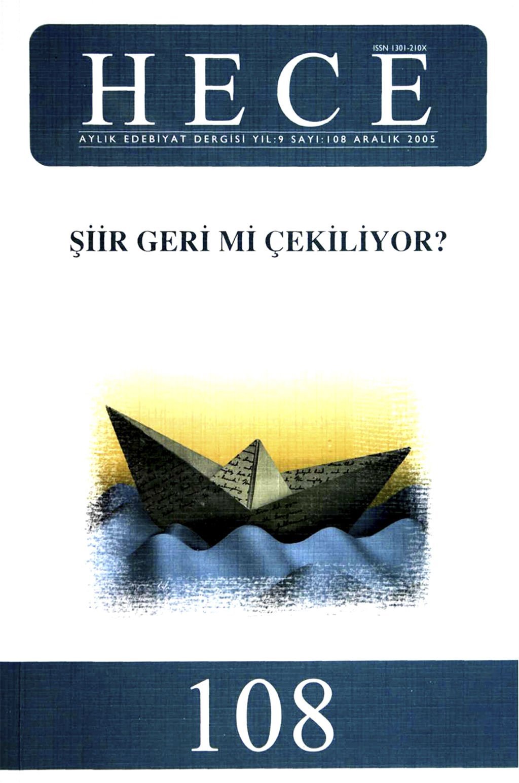 Hece Dergisi 108. Sayı Aralık 2005