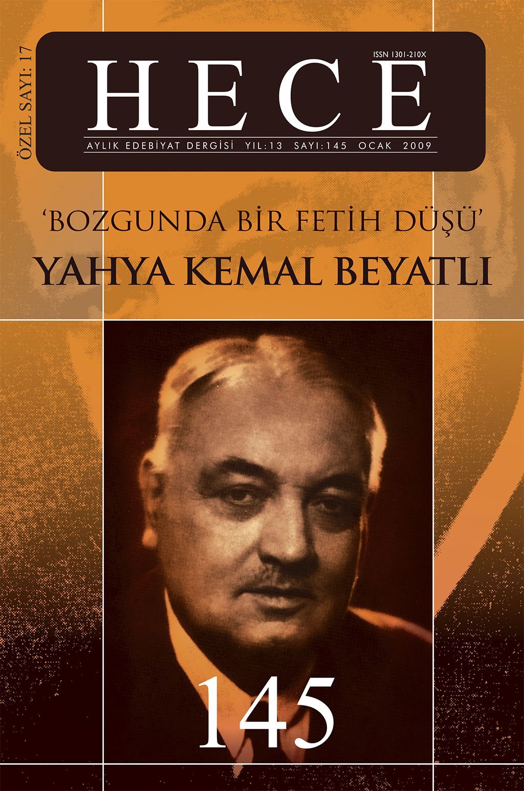 Yahya Kemal Beyatlı Özel Sayısı (Ciltli) 145. Sayı Ocak 2009