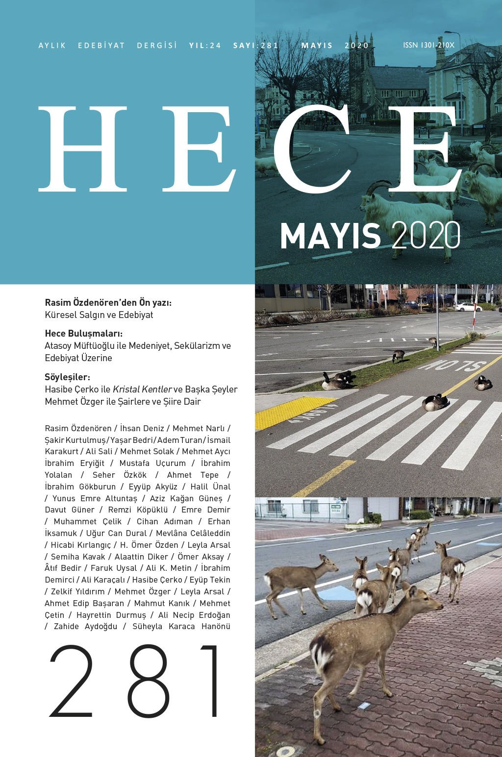 Hece Dergisi 281.Sayı Mayıs 2020