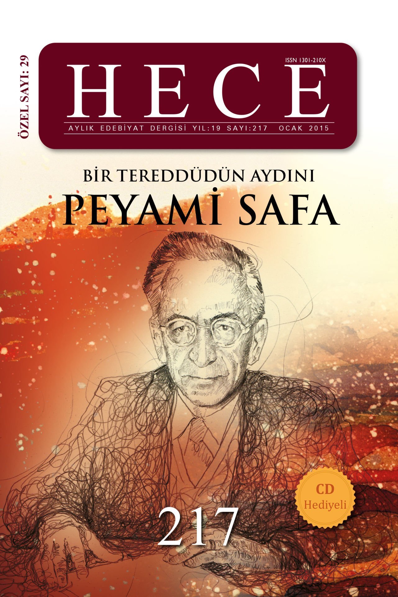 Peyami Safa Özel Sayısı (Ciltli)  217. Sayı Ocak 2015