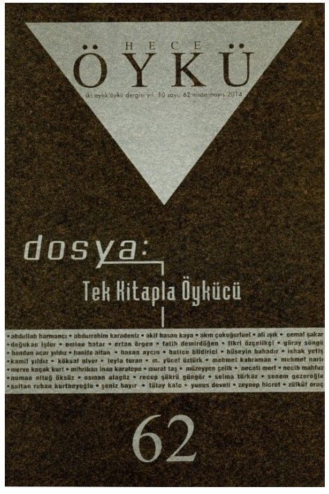Hece Öykü Dergisi 62.Sayı Nisan-Mayıs 2014