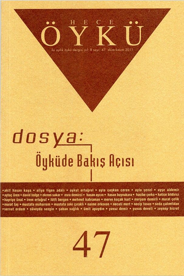 Hece Öykü Dergisi 47.Sayı Ekim-Kasım 2011