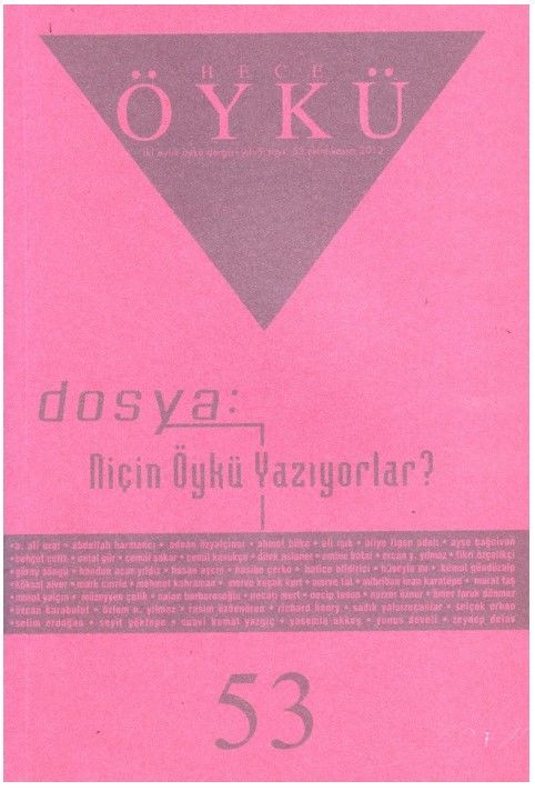 Hece Öykü Dergisi 53.Sayı Ekim-Kasım 2012