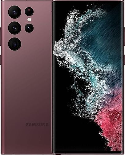 Yenilenmiş Samsung Galaxy S22 Ultra 5G 256GB Bordo - A Kalite