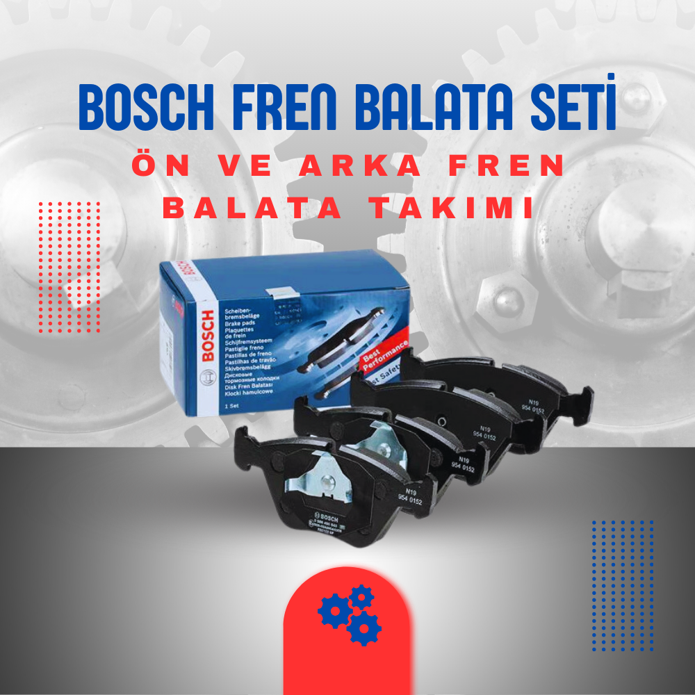 Toyota Corolla Cross 2023> RAV4 2018> Camry 2017> Ön ve Arka Fren Balata Takımı