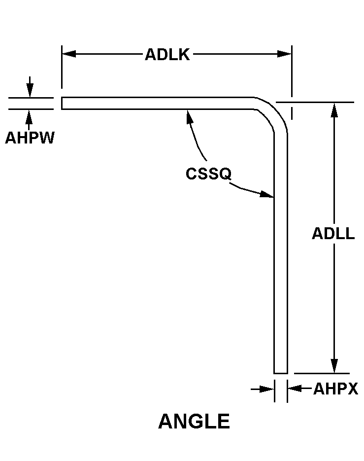 BRAKET, AÇI NSN: 5340-00-449-2580