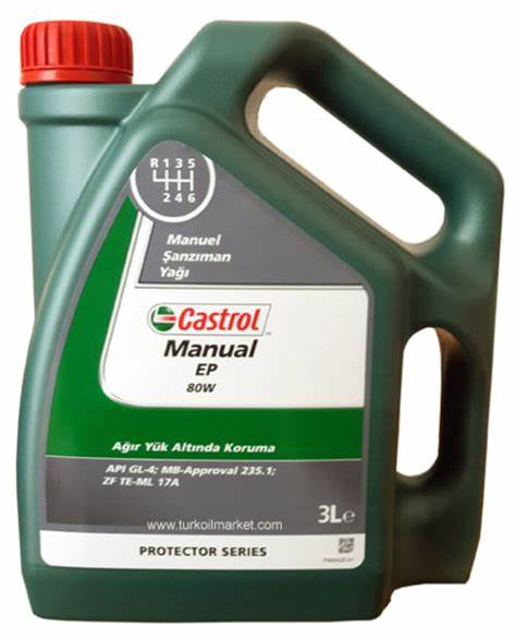 Castrol Manual Ep 80w 3lt Şanzıman Yağı