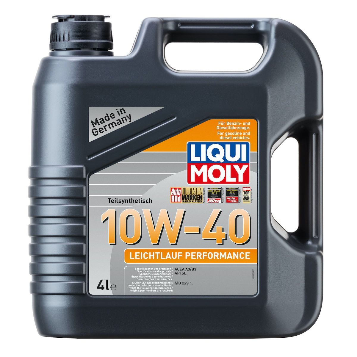 Liqui Moly Leichtlauf Performance 10W-40 Motor Yağı 4Lt