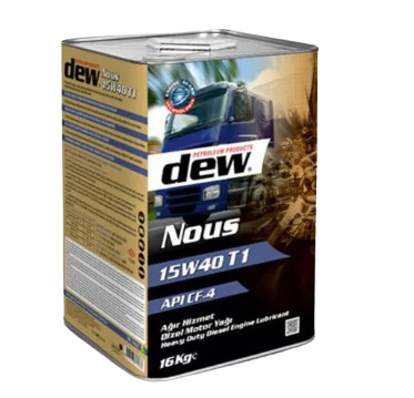 Dew NOUS 15W40 T1 Ağır Hizmet Motor Yağları 18LT