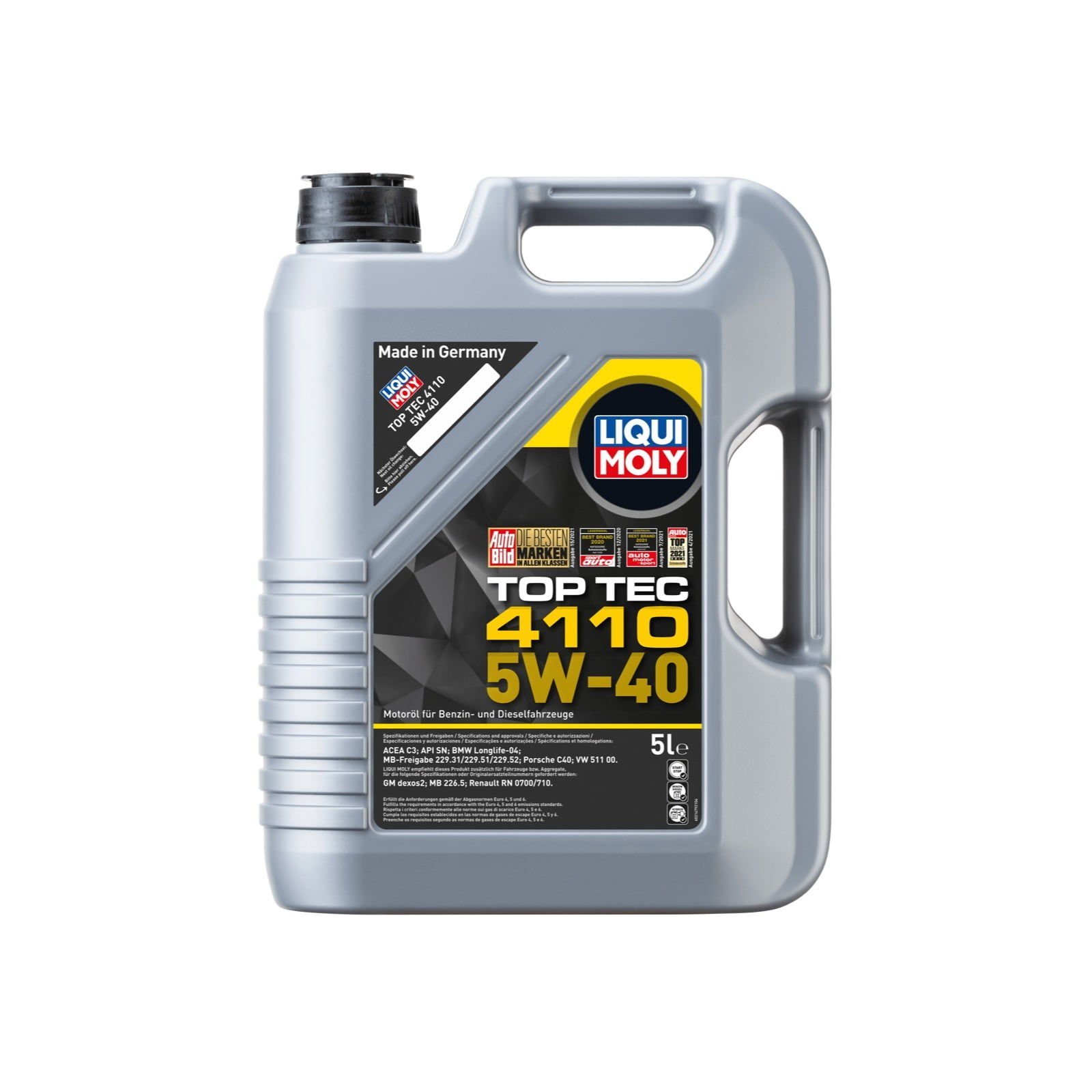 Liqui Moly Top Tec 4110 5W-40 Motor Yağı 5 Litre (21479)