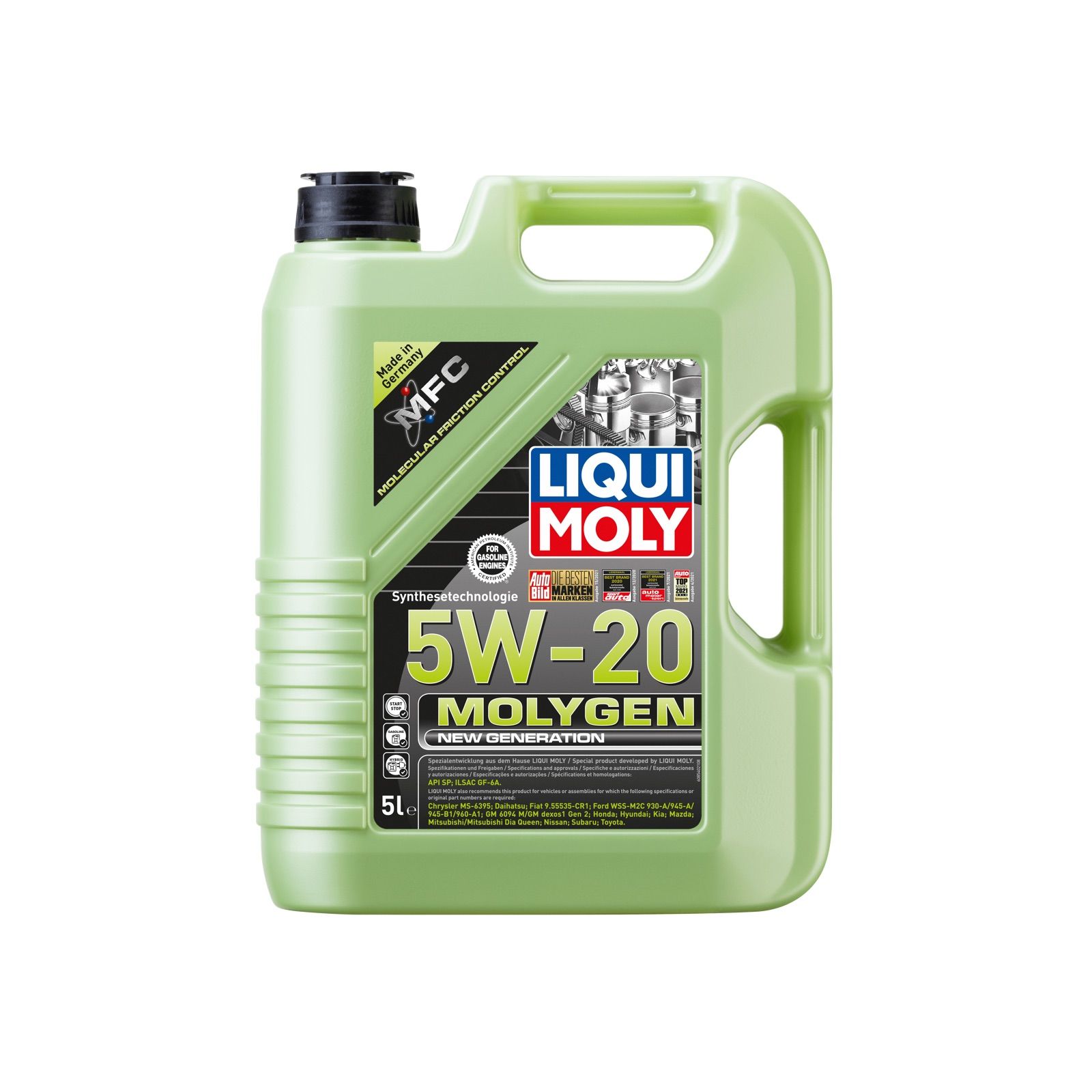 Liqui Moly Molygen New Generation 5W-20 Motor Yağı 5Lt (8540)