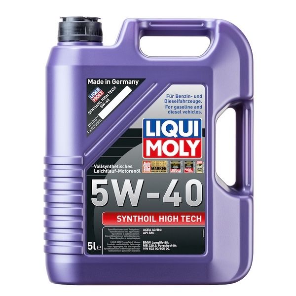 Liqui Moly Synthoil High Tech 5W-40 Motor Yağı 5Lt (1856)