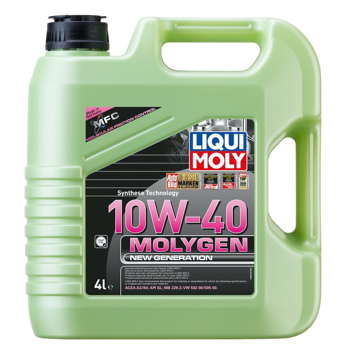 Liqui Moly Molygen New Generation 10W-40 Motor Yağı 4Lt (8538)