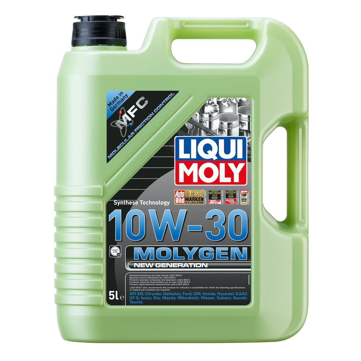 Liqui Moly Molygen New Generation 10W-30 Motor Yağı 5Lt (9978)