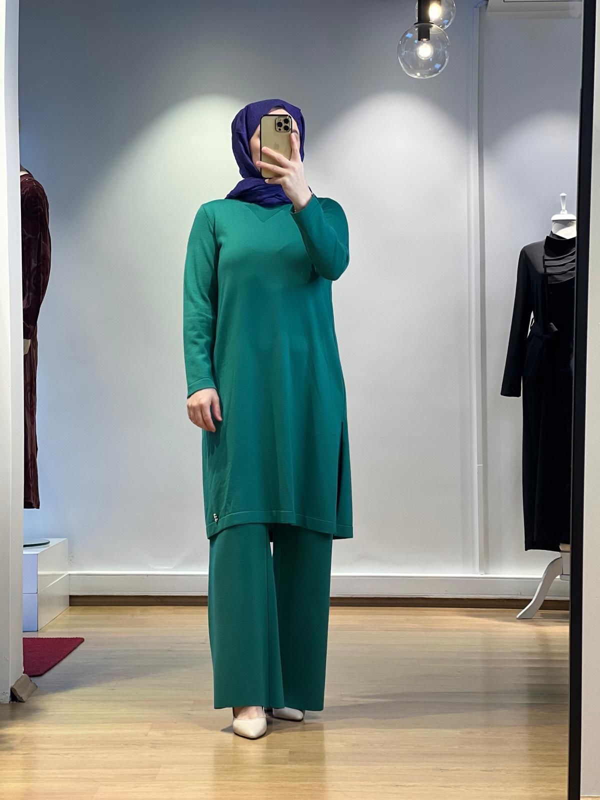 MissDalida V Yaka Uzun Triko Tunik T24K-6031