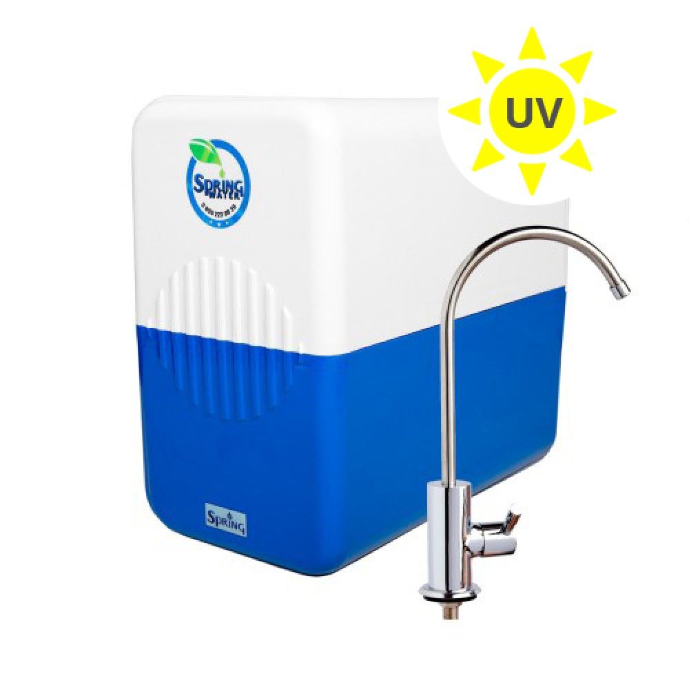 Spring Ultraviyole (UV) Filtreli 11 Aşamalı Su Arıtma Cihazı S-UV11- Su Kaçağı Sensörlü