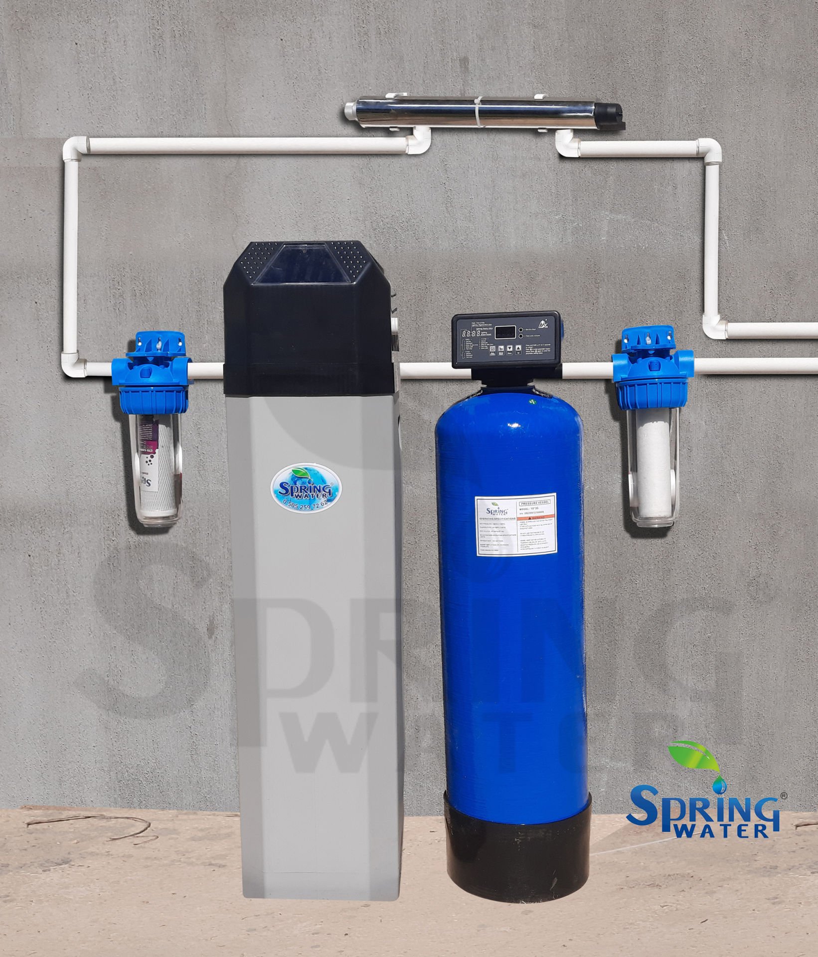 Spring Water Traverten Pro - Ev Genel Su Arıtma Sistemi