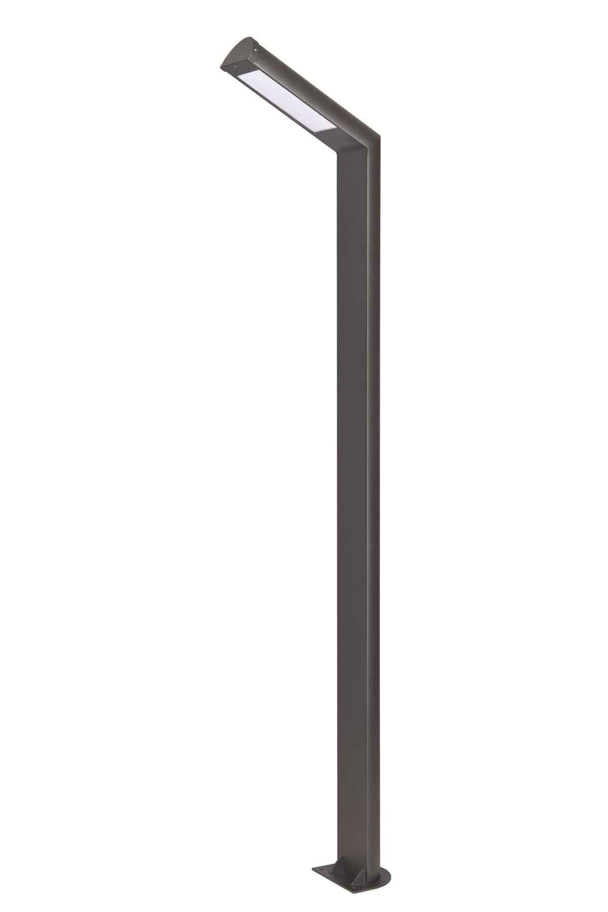 Bahçe Direkleri LED 30W 9x18cm Alüminyum Profil Siyah Dorbien-BDR-68236-BSY-LED