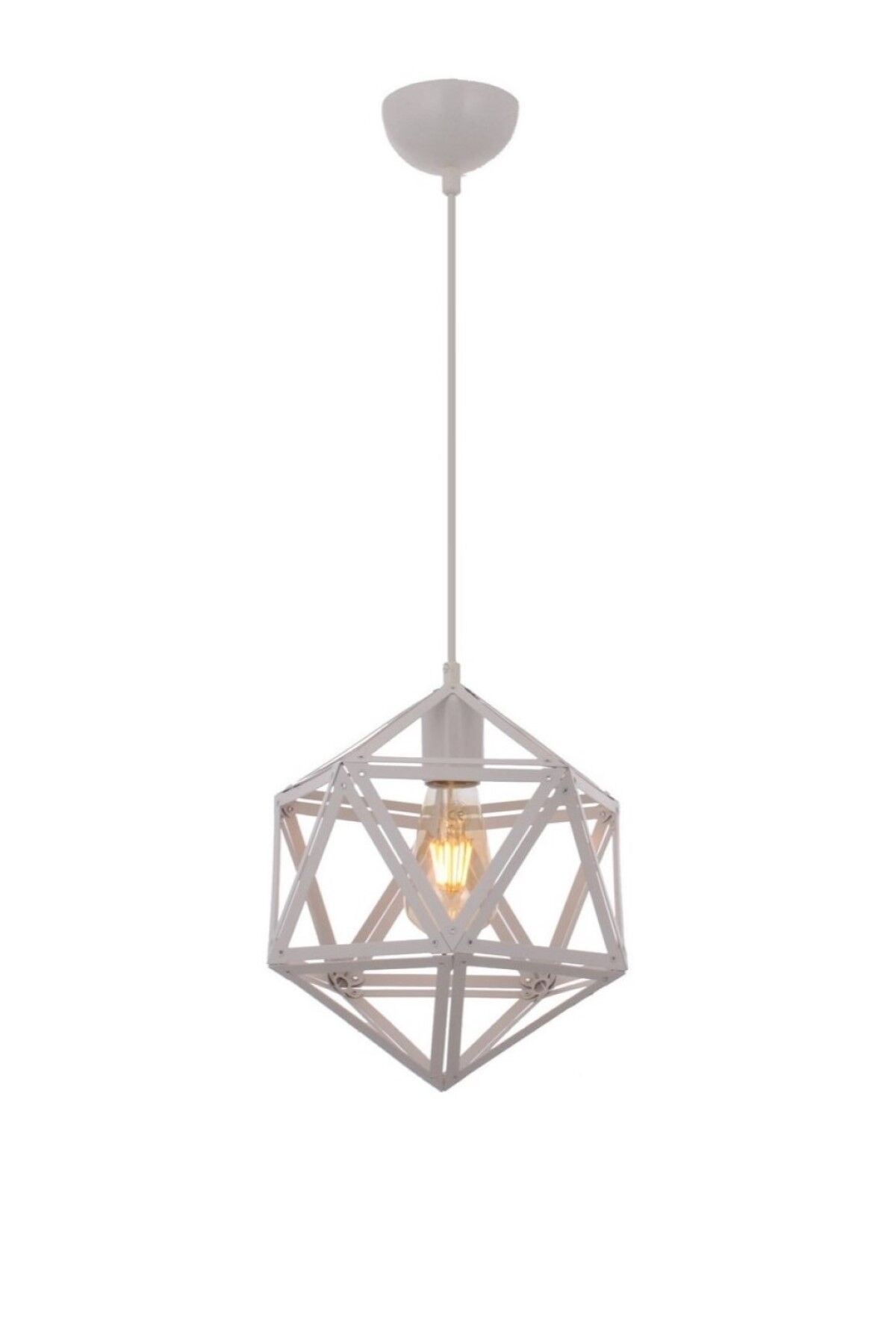 Astral Sarkıt E27 12W 25cm Metal Beyaz Avonni-AV-65032-1K-BBY