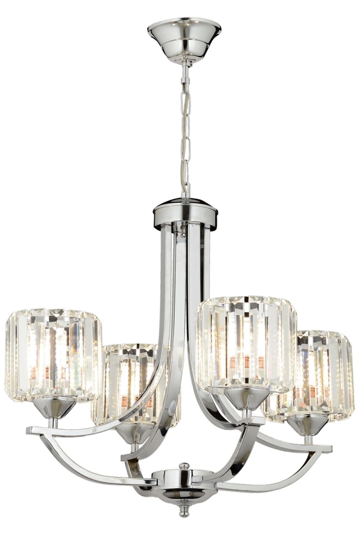 Sag Modern Avize E27 48W 55cm Metal Krom Dorbien-AV-65226-4K