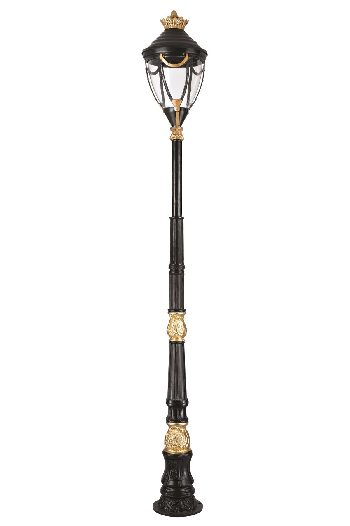 Bahçe Direkleri E27 12W 45cm Alüminyum Sarı/Siyah Dorbien-BDR-68001-1S