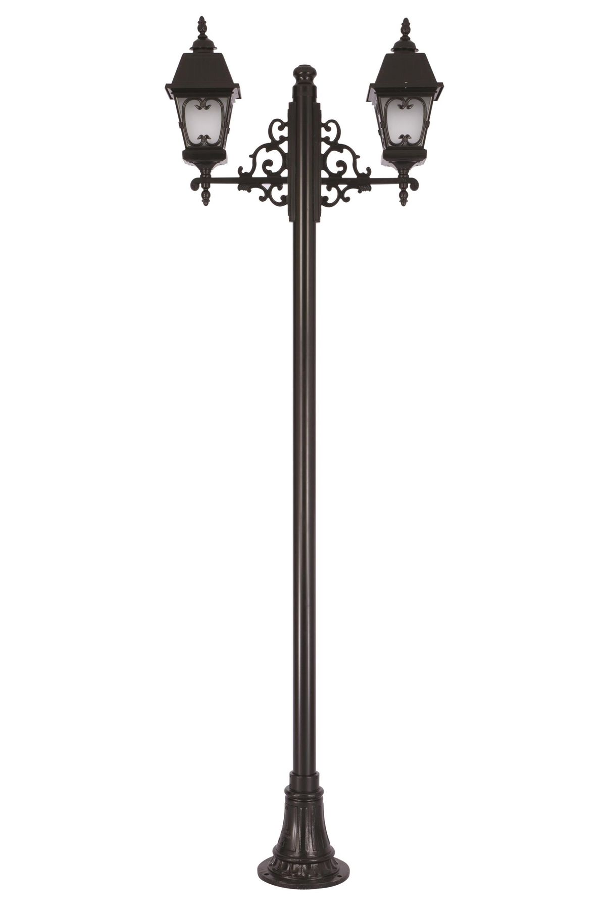 Bahçe Direkleri E27 24W 90x23cm Alüminyum Siyah Dorbien-BDR-68040-2BSY-M1-OP