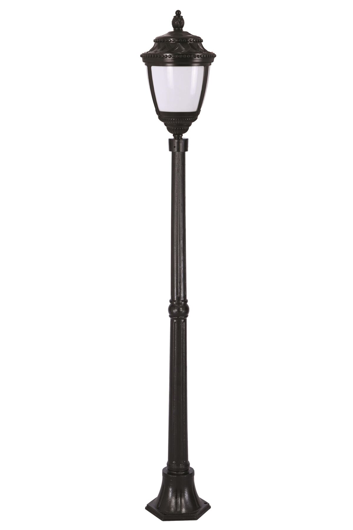 Bahçe Direkleri E27 12W 28cm Alüminyum Siyah Dorbien-BDR-68042-BSY-KOP