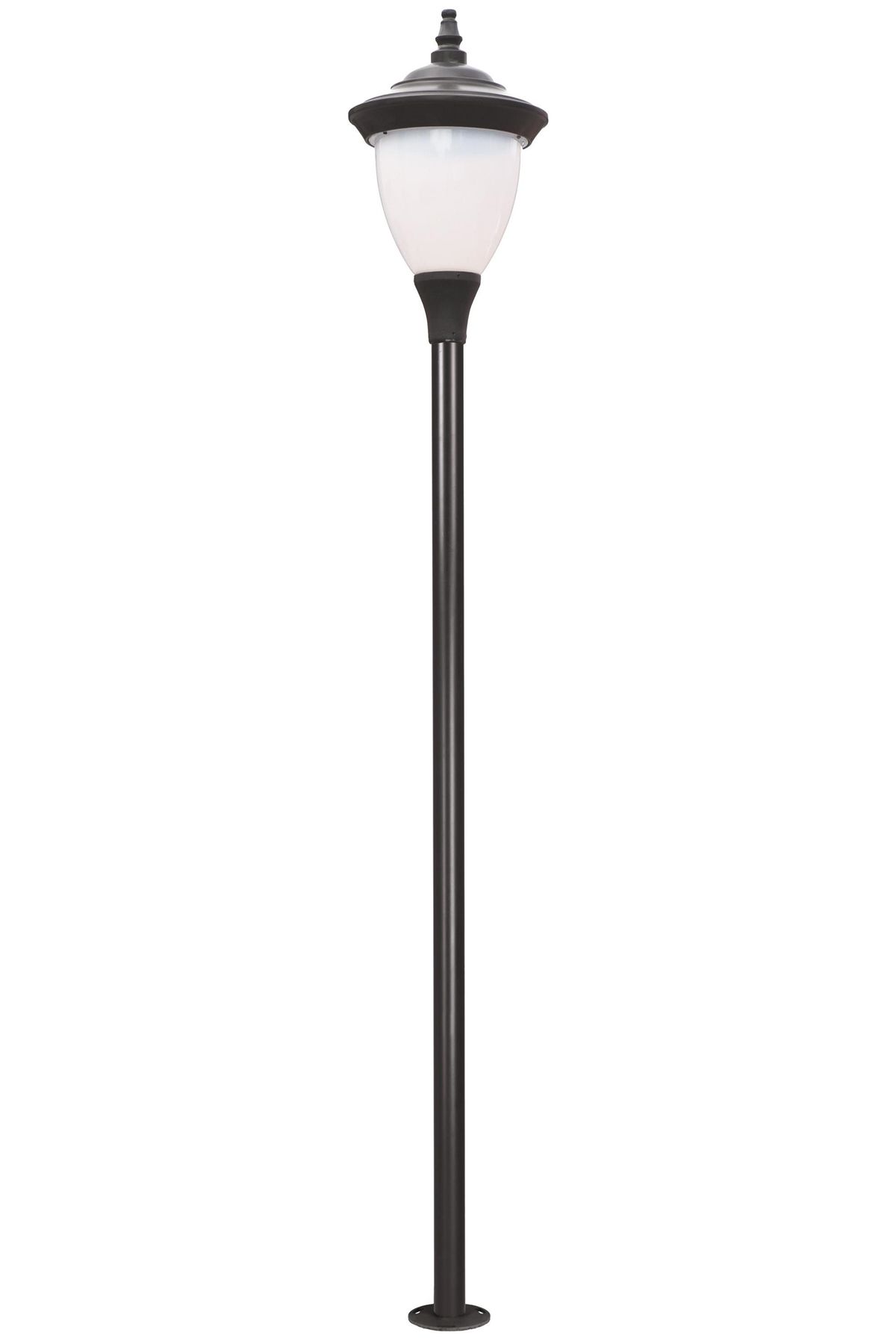 Bahçe Direkleri E27 12W 50cm Çelik Boru Siyah Dorbien-BDR-68227-BSY