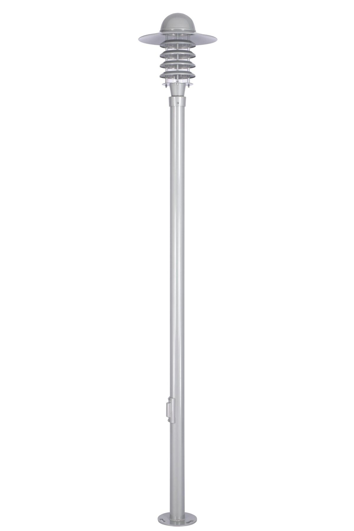 Bahçe Direkleri E27 12W 40cm Alüminyum Beyaz Dorbien-BDR-68085-BBY-M1