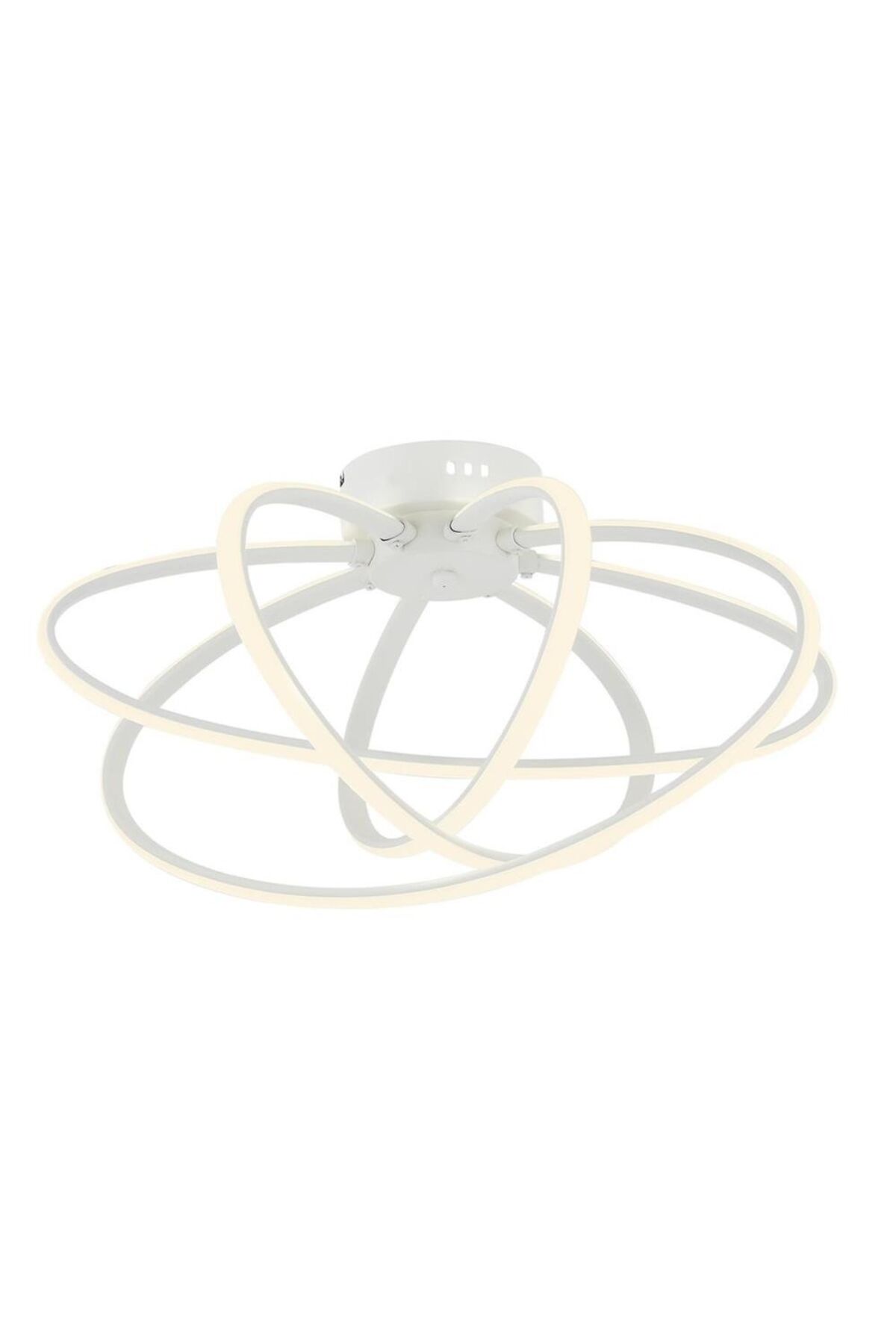 Hoops Modern Avize LED 88W 50cm Metal Beyaz Avonni-AR-4357-4BBY
