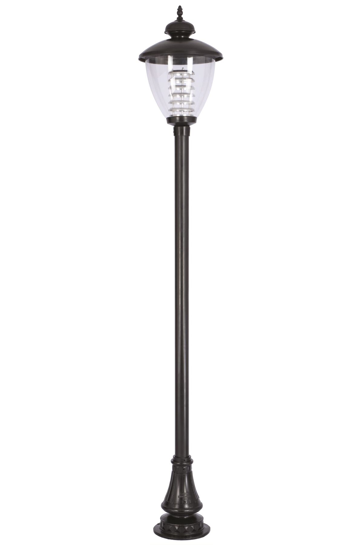 Bahçe Direkleri E27 12W 40cm Alüminyum Siyah Dorbien-BDR-68014-BSY