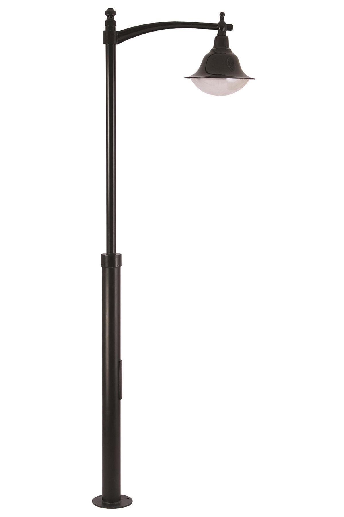 Bahçe Direkleri E27 12W 80cm Çelik Boru Siyah Dorbien-BDR-68124-1BSY-M2-OP