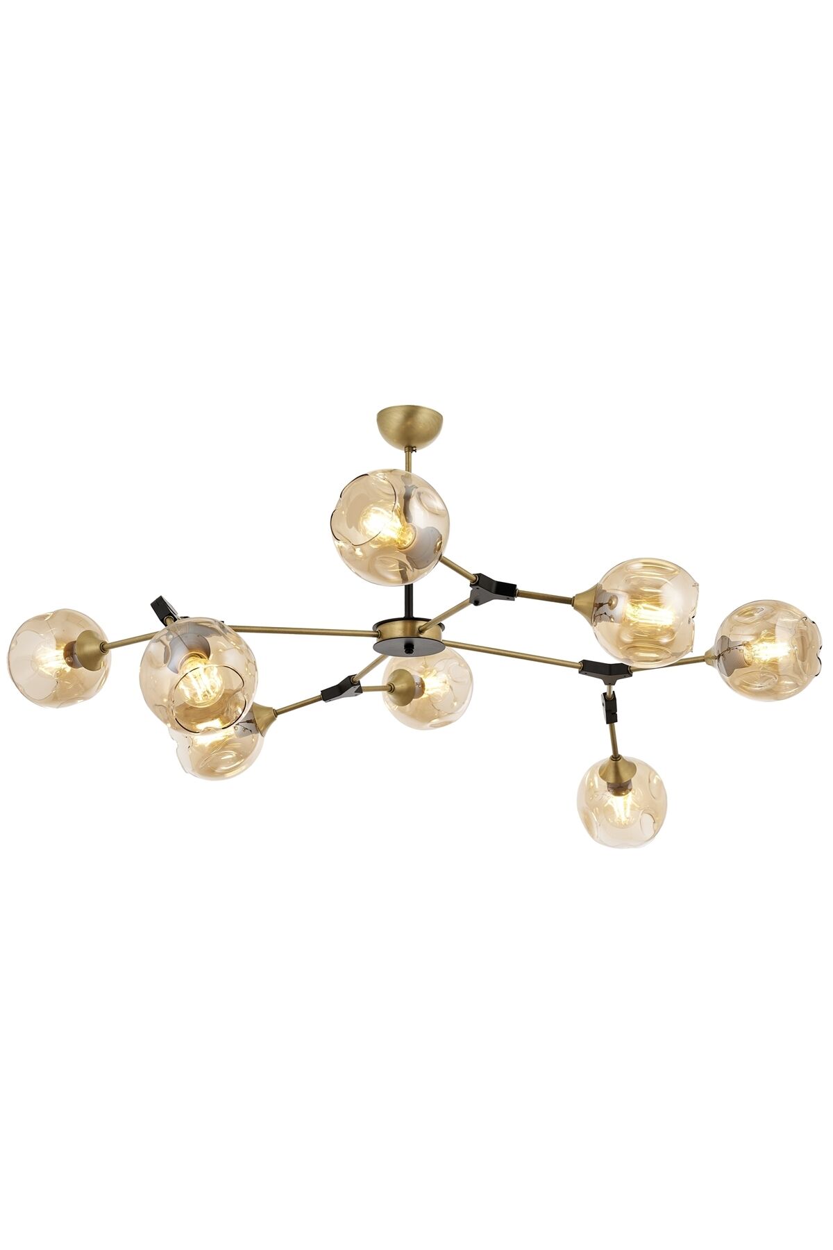 Hücre Modern Avize E27 96W 85x35cm Metal Eskitme Avonni-AV-4289-8E