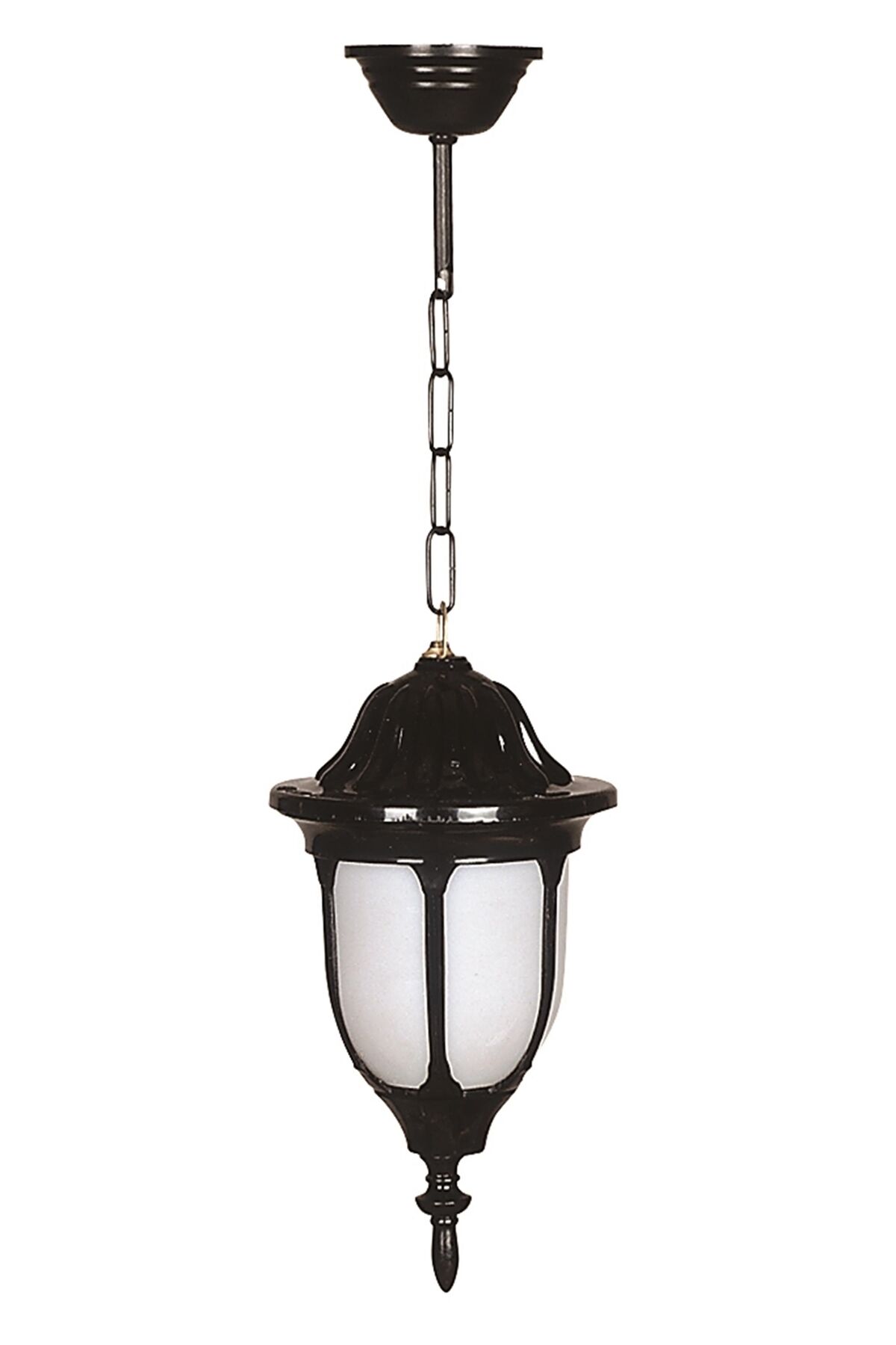 Bahçe Fenerleri E27 12W 16cm ABS Siyah Dorbien-BFE-68178-BSY