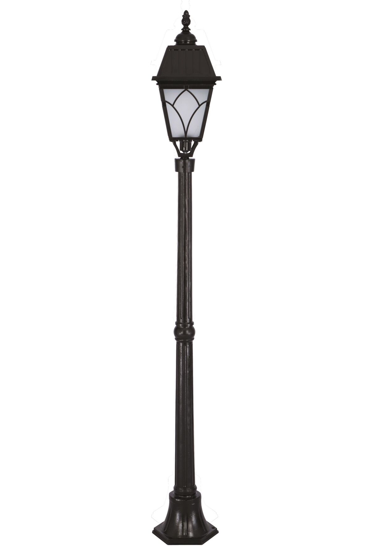 Bahçe Set Üstü Aydınlatma E27 12W 23cm Alüminyum Siyah Dorbien-BSU-68038-BSY-M2-OP
