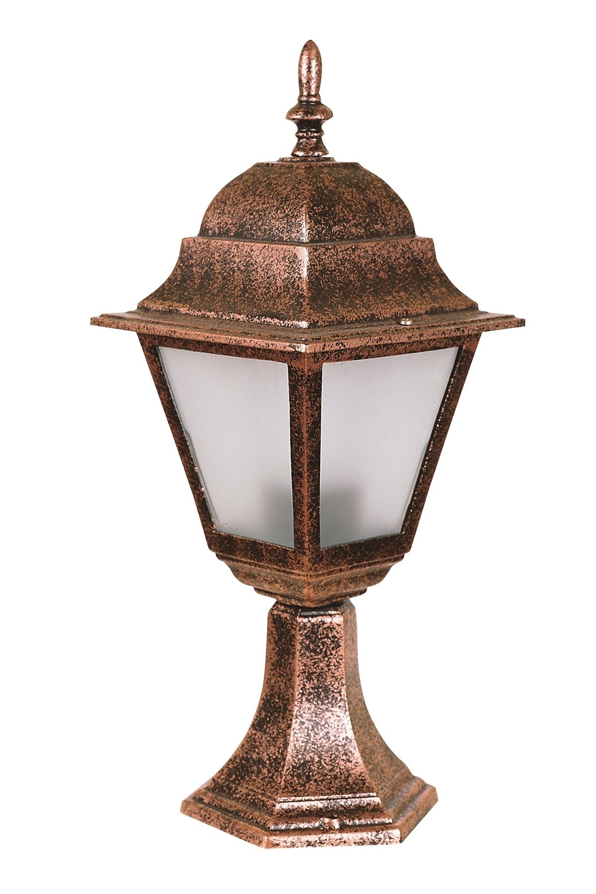 Bahçe Set Üstü Aydınlatma E27 12W 18cm Alüminyum Kahverengi Dorbien-BSU-68062-BKR-M2-OP
