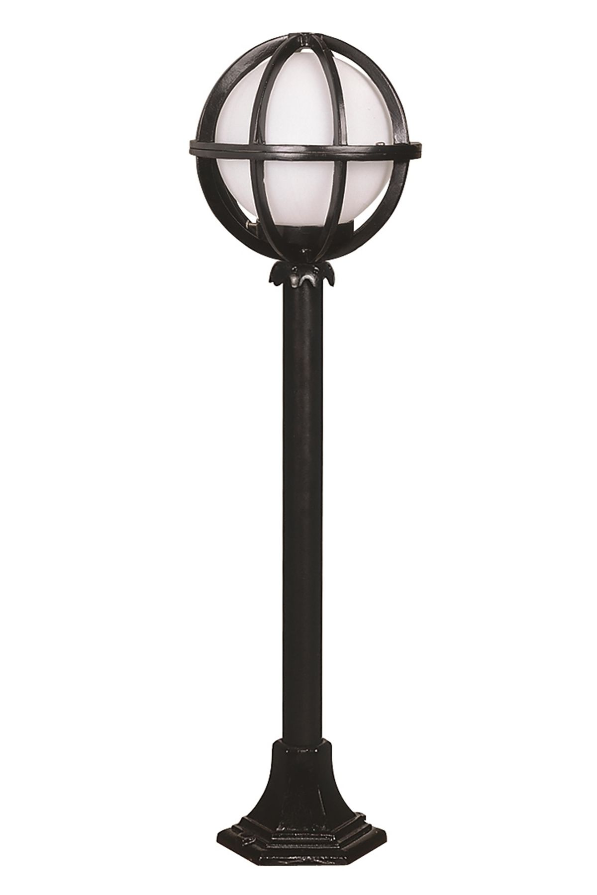 Bahçe Set Üstü Aydınlatma E27 12W 25cm Alüminyum Siyah Dorbien-BSU-68078-BSY-BOP