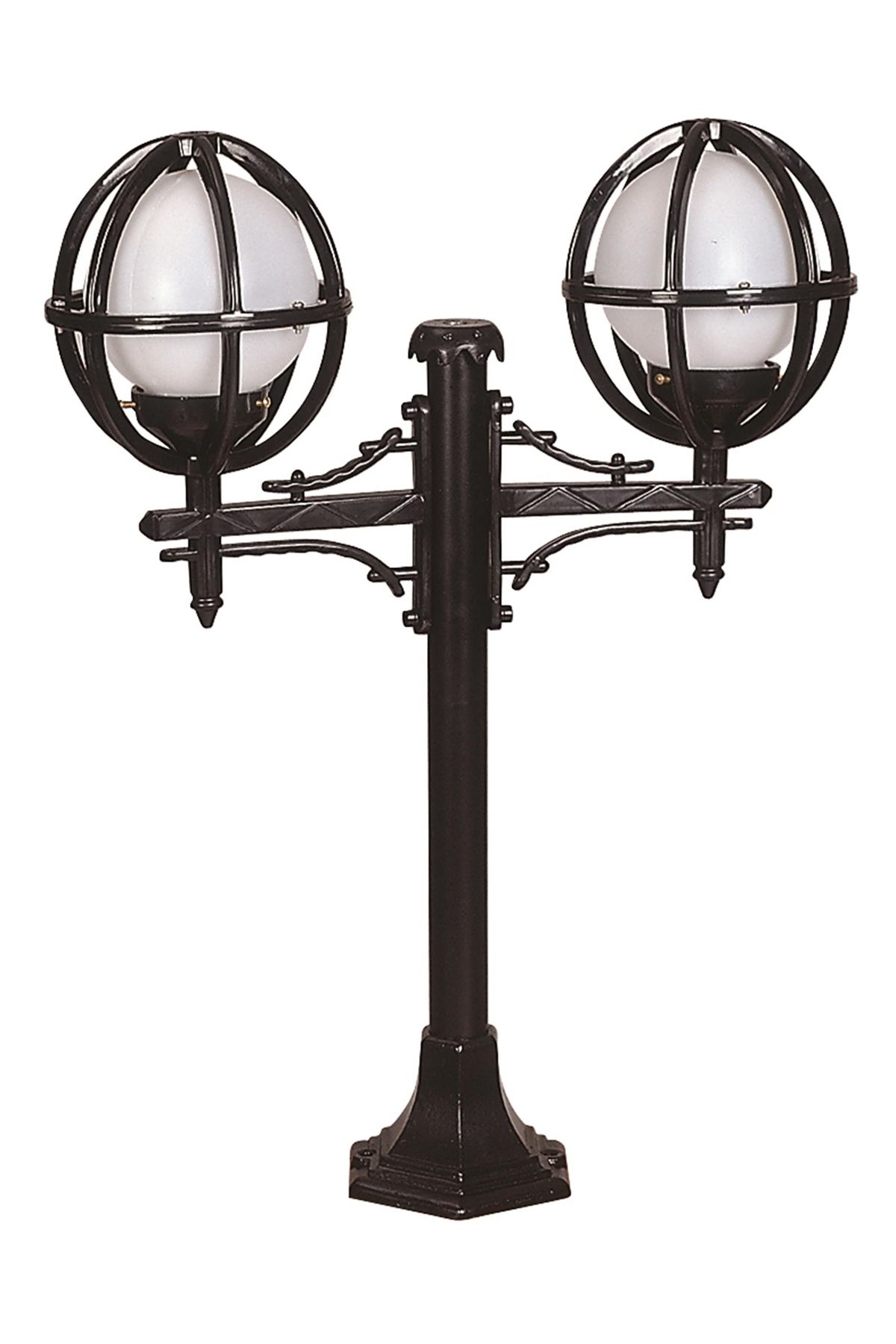 Bahçe Set Üstü Aydınlatma E27 12W 60x20cm ABS Siyah Dorbien-BSU-68080-2BSY-OP